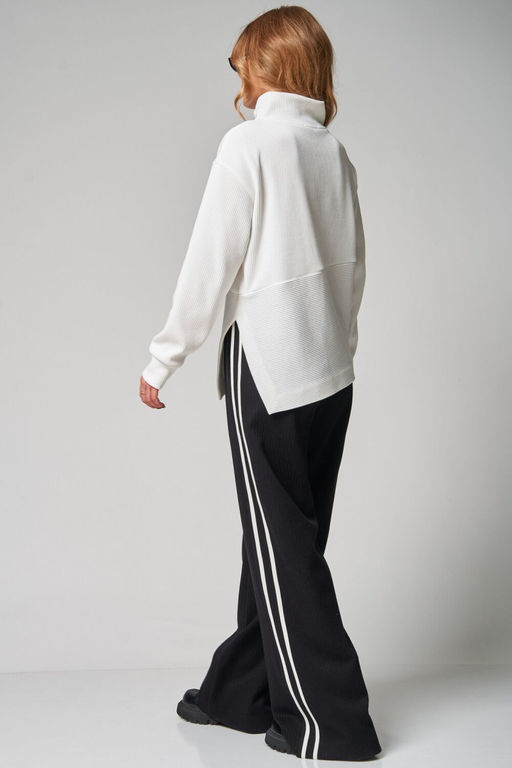 Костюм LAIKONY 483 белый+ черный