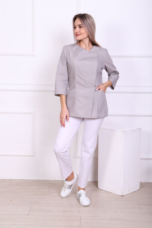 Куртка женская 171 ТС. Цвет: серый - Стильб фото 8