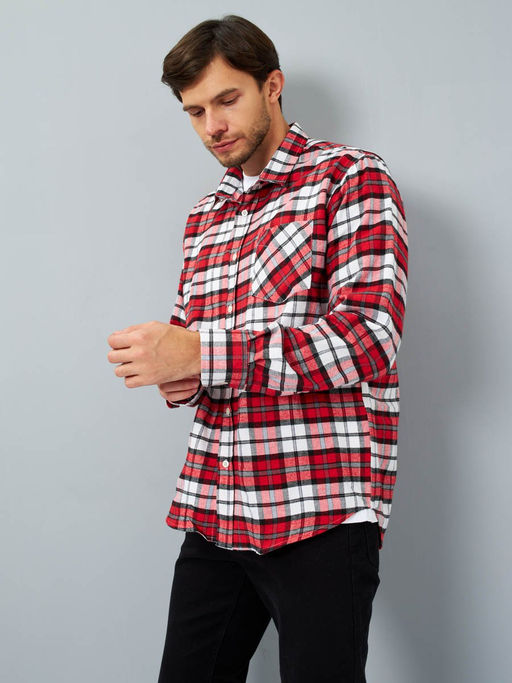 Рубашка мужская _ 07355 - F5 фото 3