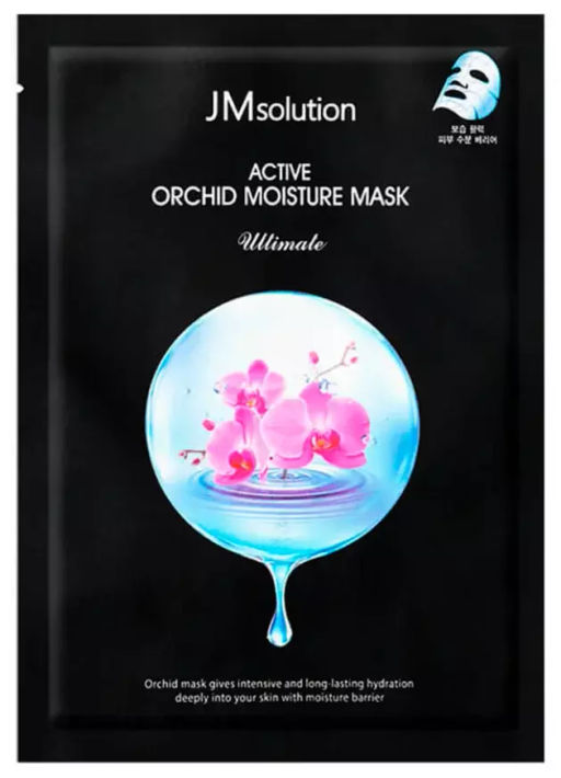Маска тканевая увлажняющая с экстрактом орхидеи JMSOLUTION Active Orchid Moisture Mask Ultimate, 30ml