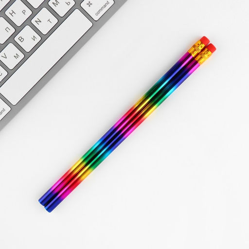 Цена за 2 шт. Подарочный набор: блокнот, карандаши (2 шт.) и значок 8 марта: Самая милая - Artfox фото 6