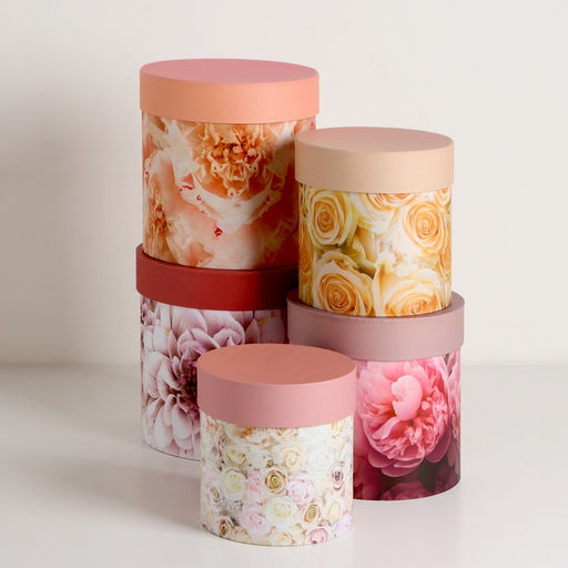 Набор шляпных подарочных коробок 5 в1 Мечта, 20?20 - 15?15 см - UPAK LAND фото 2