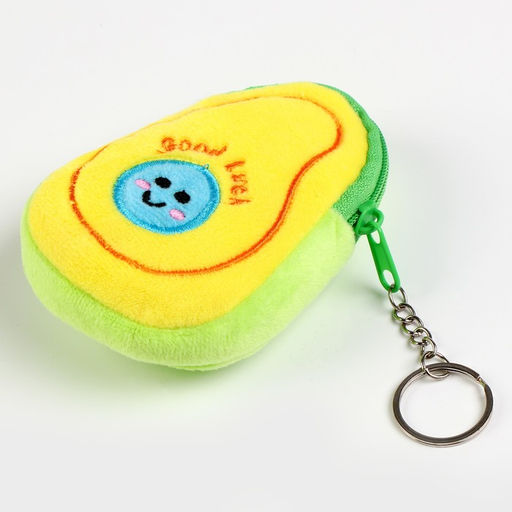 Брелок-кошелёк детский Авокадо, мягкая игрушка, 10 см, виды МИКС - Simaland фото 4