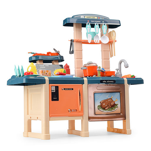 Игровой набор кухня "У шефа" цвет синий, в коробке