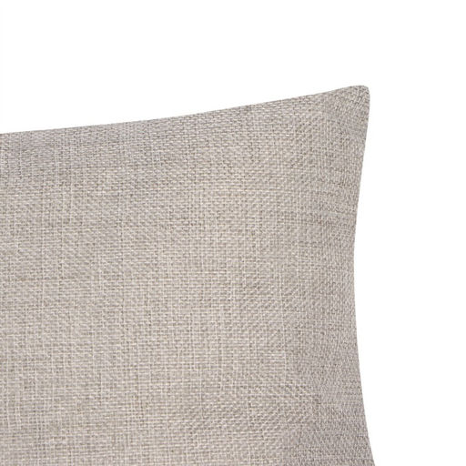 Наволочка декоративная Этель рогожка 45*45 см серый, 100% п/э  фото 4