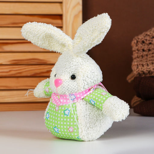 Мягкая игрушка Заяц, 14 см, МИКС - Simaland фото 3