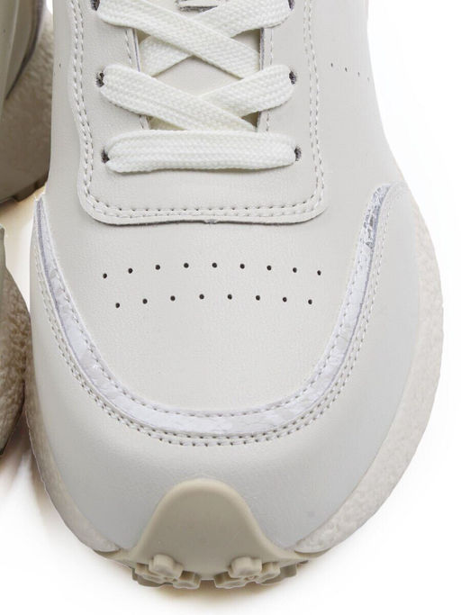 03-A101-2 MILK Кроссовки женские (натуральная кожа)