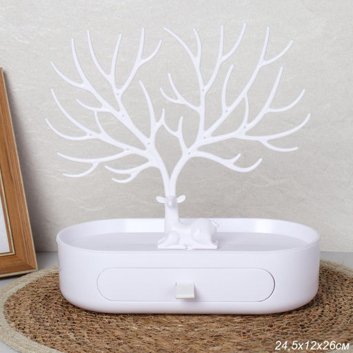 Подставка для украшений 24,5х26 см / GL-18 /уп 20/белая - ГалеонТрейд фото 3