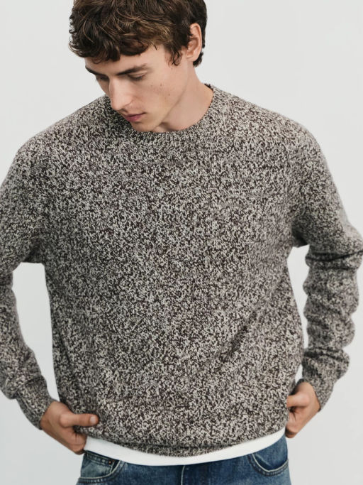 Джемпер relax fit с добавлением шерсти / Zarina