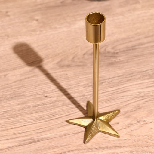 Подсвечник «Звёздочка», 20 см, алюминий