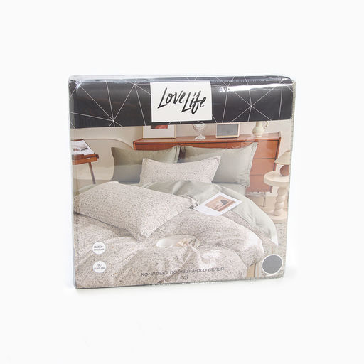 Постельное бельё LoveLife 1,5сп Line, 143*215см,150*225см,50*70см-2шт,100%хлопок, сатин, 125г/м?  фото 5