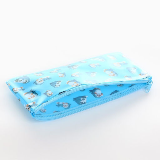 Цена за 6 шт. Пенал школьный, плоский, ПВХ, 9.5×20.5 см «Котятки» МИКС