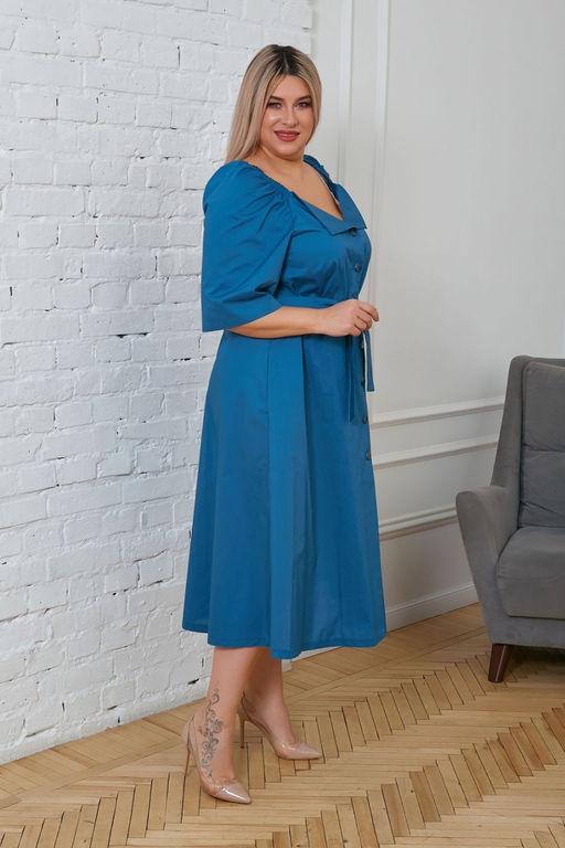 Платье Luxury Moda 1310 голубой