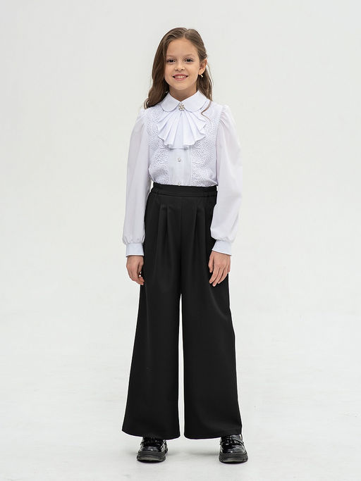 Школьные брюки для девочки Mooriposh, модель 0433