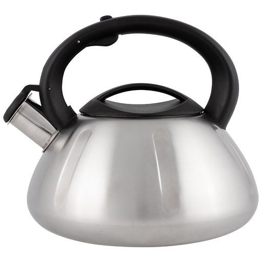 Чайник со свистком 3,0 л нжс, мат. цельномет. арт. MAL-066, 910086