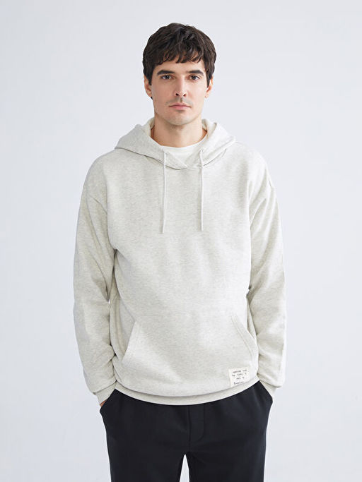 Uzun Kollu Erkek Hoodie