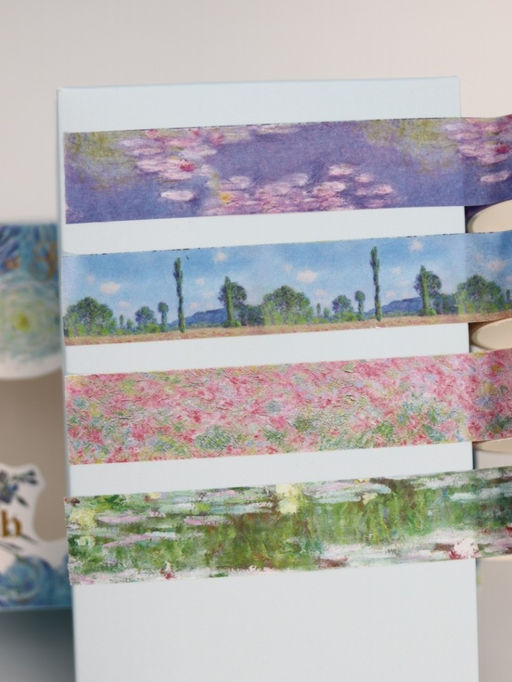 Набор декоративного скотча 20 шт. "Van Gogh" (1/1,5/2/3 см * 2 м)