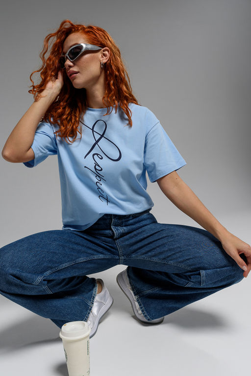 8506/1 Футболка женская оверсайз - Натали фото 226