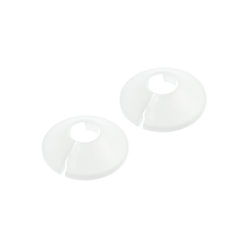 Декоративный отражатель MasterProf ИС.130726, d=16 мм, 45×16×12 мм, разъемный, белый, 2 шт.