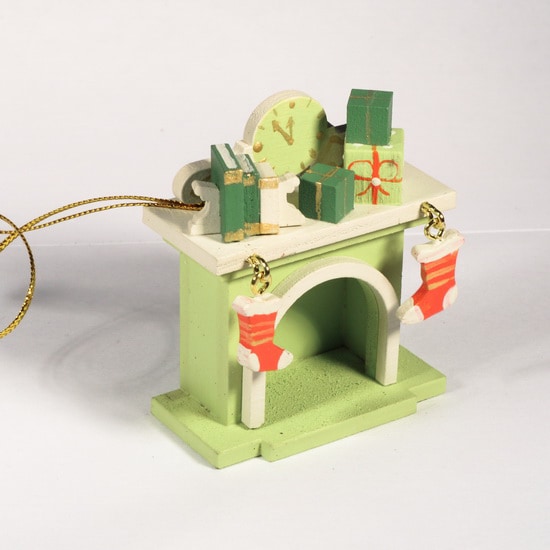 Елочная игрушка - Камин 90YY61/504 K - Idh фото 5