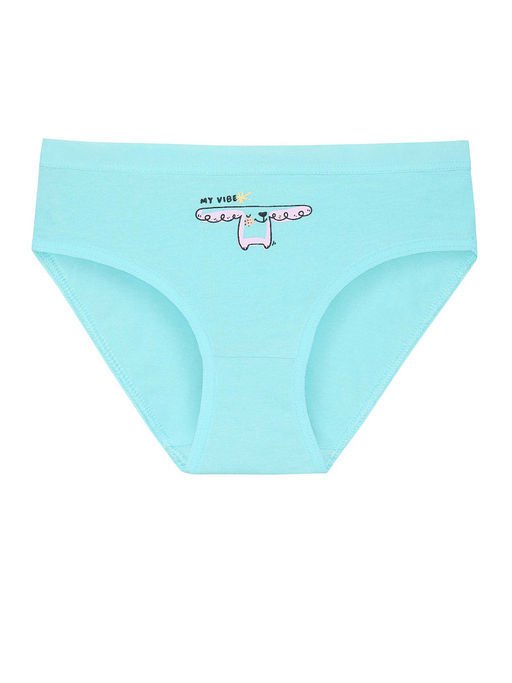 PELICAN, набор трусов для девочек, Лаванда/лазурный/желтый