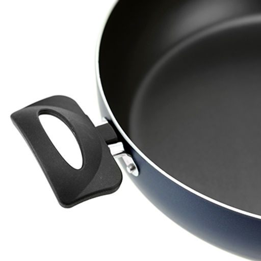 "Azure" Сотейник с антипригарным покрытием д26см "Сатин", h7см,s0,18см, 2 ручки (Россия)