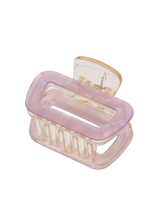 Краб для волос "Кимберли мини" пастель перламутр, 5,5х4 см, микс