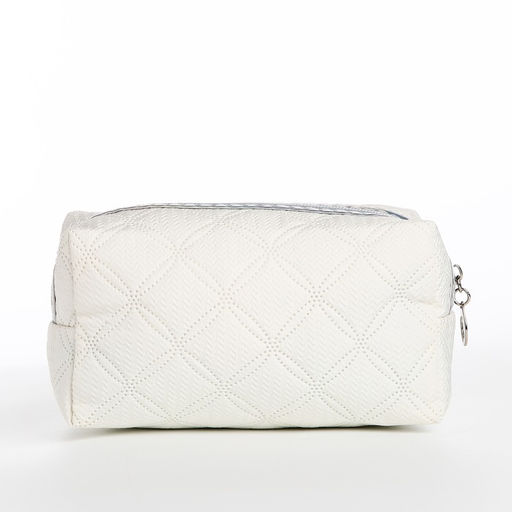 Косметичка на молнии, цвет белый - Simaland фото 3