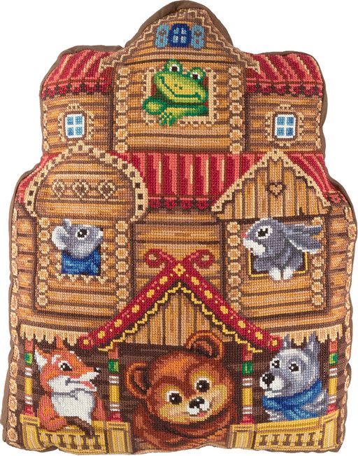 Набор для вышивания PANNA PD-1900 Подушка Теремок 35.5 х 44 см