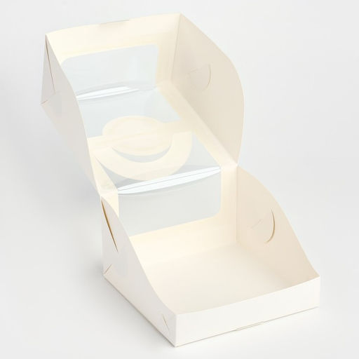 Цена за 5 шт. Коробка под бенто-торт с окном «Для тебя», 14 х 14 х 8 см