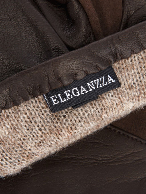 Перчатки женские ш+каш. IS04047 brownie - Eleganzza фото 4