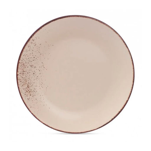 OH!SPLASH Тарелка обеденная 24см., бежевый арт. DMD181
