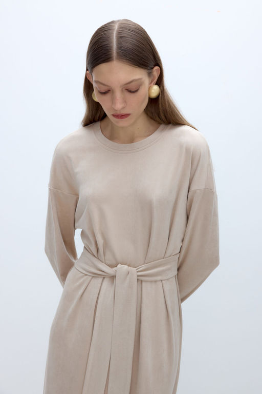 Платье Pirs 5672 светло-бежевый  фото 6