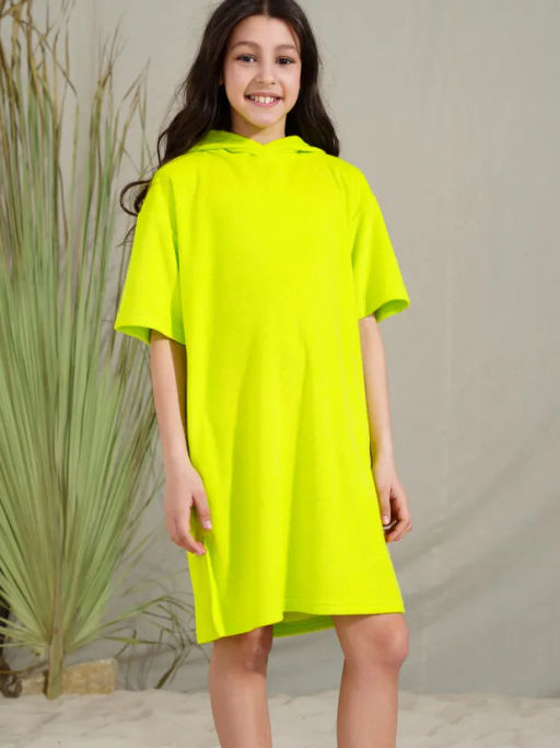 PlayToday / Фуфайка трикотажная для девочек (футболка удлиненная)  фото 3