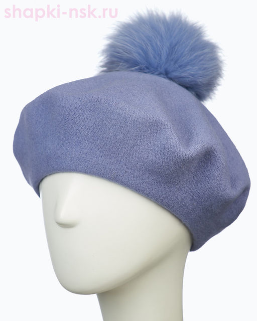 Берет фетр флис Помпон 115 Берет женский флис (58-59) - Tonak фото 34