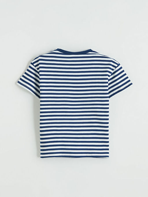 Bisiklet Yaka Nak??l? K?z ?ocuk Ti??rt