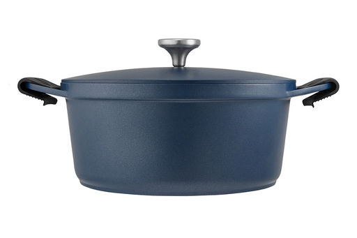 Кастрюля Agile, синяя, 28 см, 6,3 л, 62970