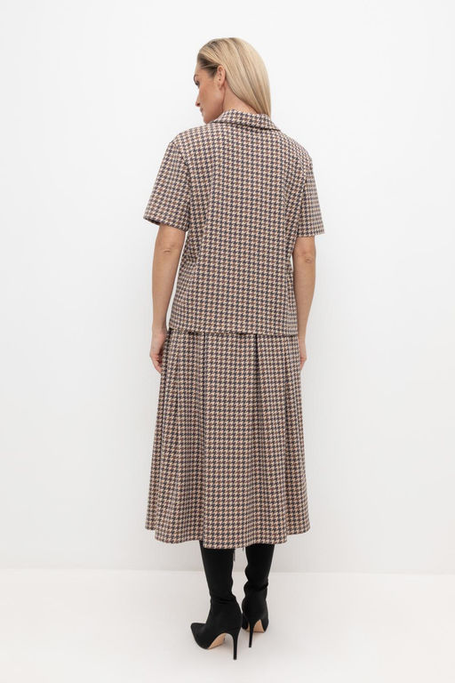 ЕВТ 3242/кунжут,гусиная лапка фуфайка жен