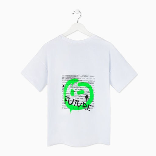 Футболка женская MINAKU Future, цвет белый, размер 46