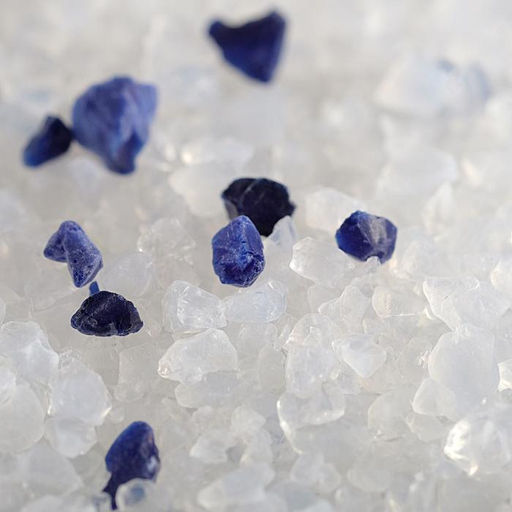 Наполнитель силикагелевый Пижон, кристаллы (синий), 20 кг (1л/0,4кг)  фото 2