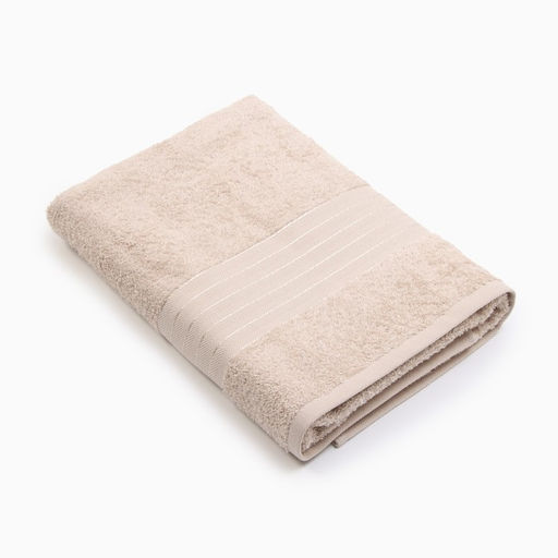 Полотенце махровое Love Life Basic, 70×140 см, хлопок 100%, серое