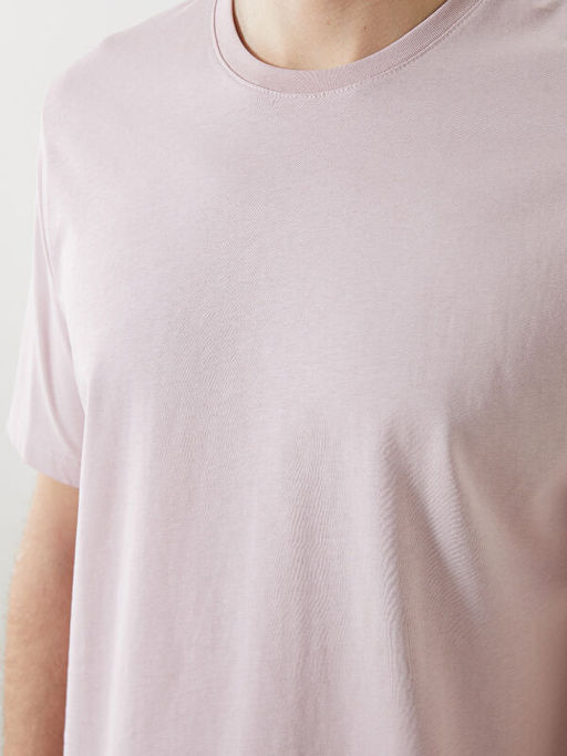 Bisiklet Yaka Penye Erkek Ti??rt