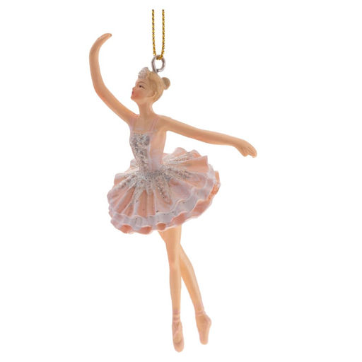 Изделие декоративное подвесное "Балерина", L6 W4 H11 см, 3в.
