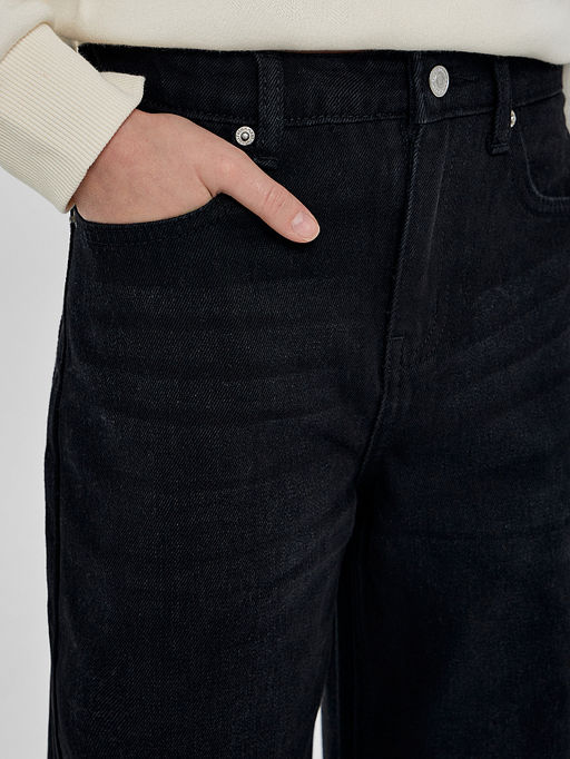 Джинсы для девочек черные - Mark formelle фото 6