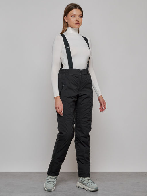 Горнолыжный костюм женский зимний черного цвета 005Ch - Chunmai фото 15