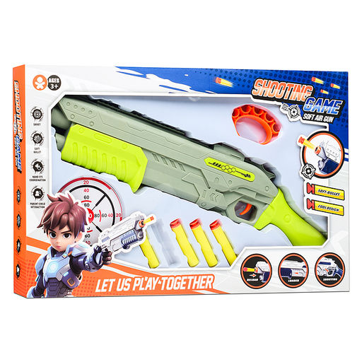 Набор Попади в цель "Стрелок" (цвет зеленый)  в коробке