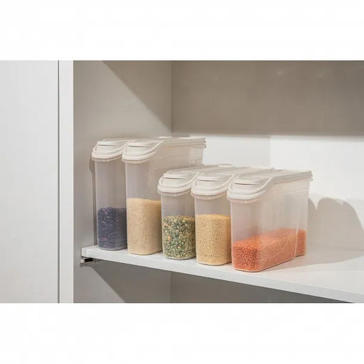 Набор 3: ЁМКОСТЬ ДЛЯ СЫПУЧИХ ПРОДУКТОВ 1,5л - 3шт+ЁМКОСТЬ ДЛЯ СЫПУЧИХ ПРОДУКТОВ 2,0Л - 2шт - Phibo фото 2