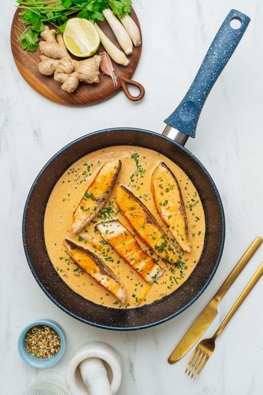 Сковорода Природные минералы линия Сибирь несъемная ручка, 26 см - Нева металл посуда фото 8