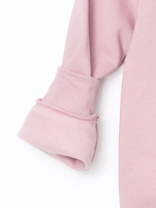 Bisiklet Yaka Bask?l? K?z ?ocuk Sweatshirt - Waikiki фото 2