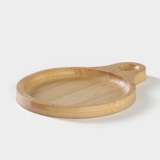 Сахарница с ложкой на бамбуковой подставке BellaTenero, 350 мл, фарфор, белая  фото 8